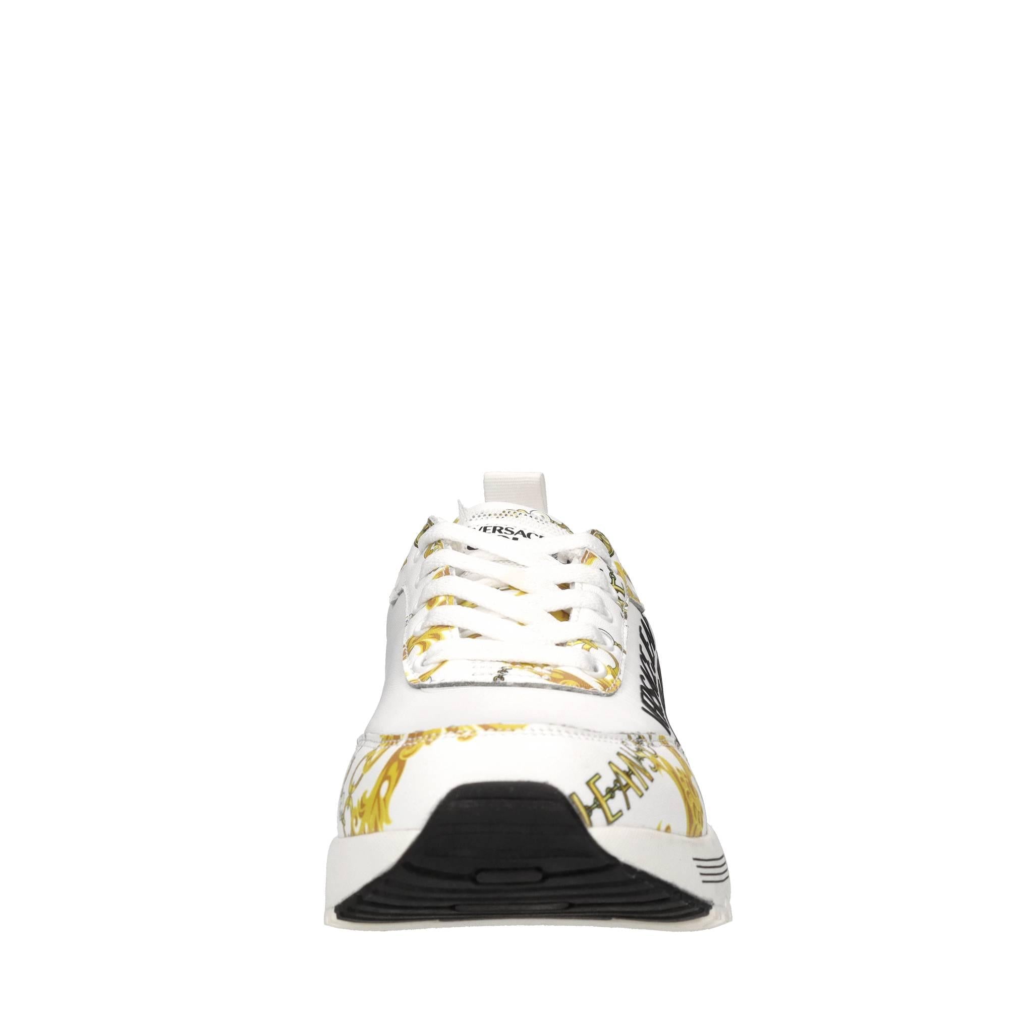 Sneakers in ecopelle e tessuto 