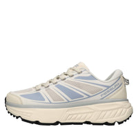 Sneakers in ecopelle e tessuto 