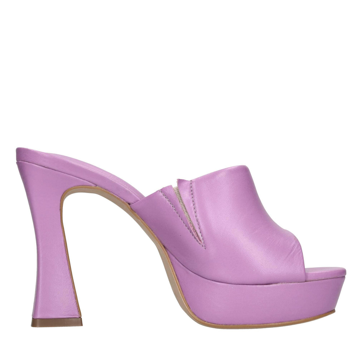 Mules in pelle 
