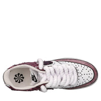 Sneakers in ecopelle e tessuto 