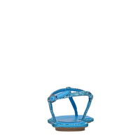 Sandali Diana in pelle e strass 