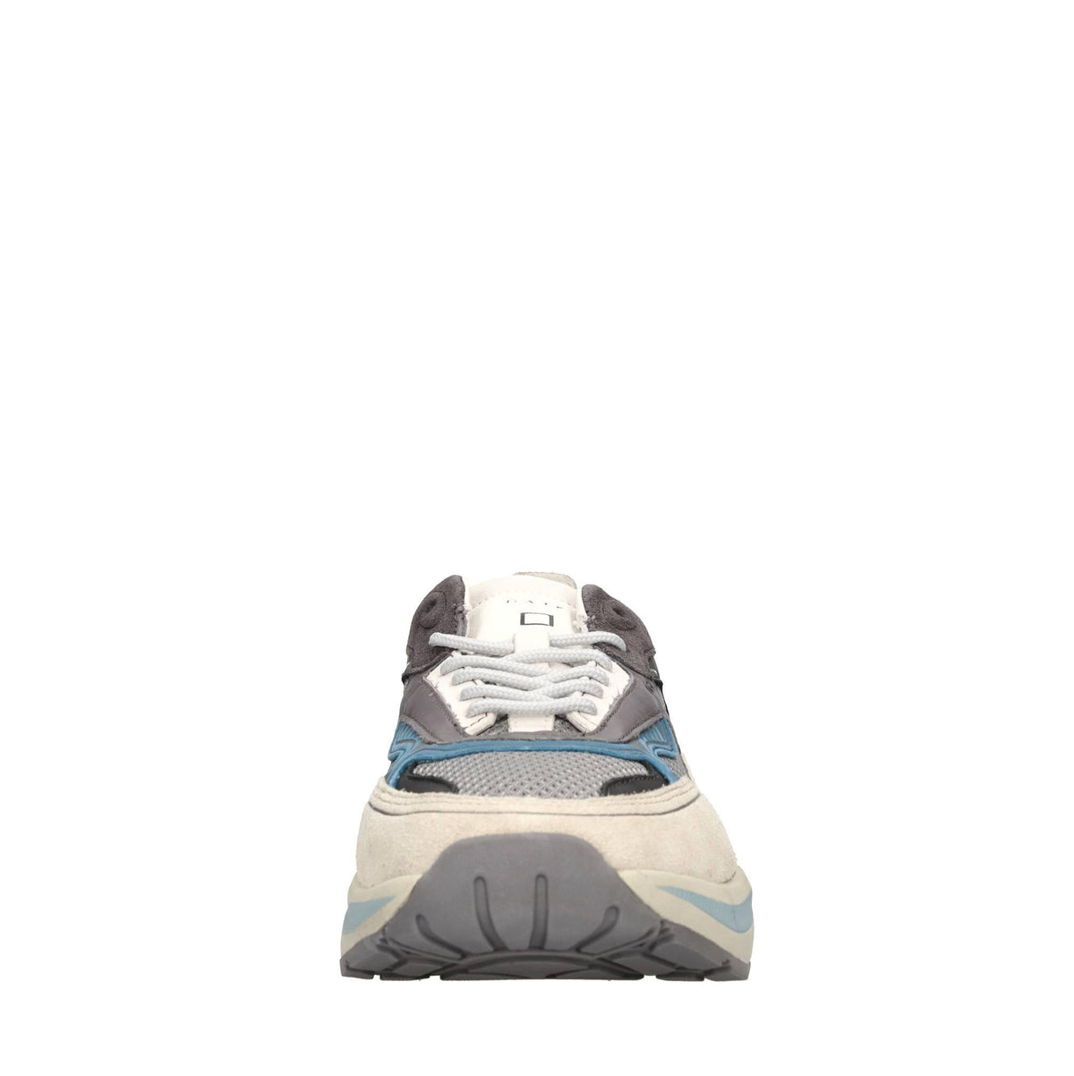 Sneakers in camoscio e tessuto 