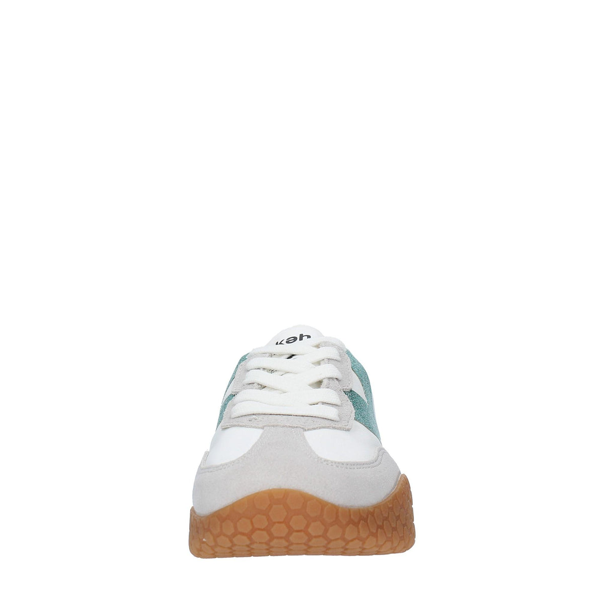 Sneakers in camoscio tessuto e gomma 