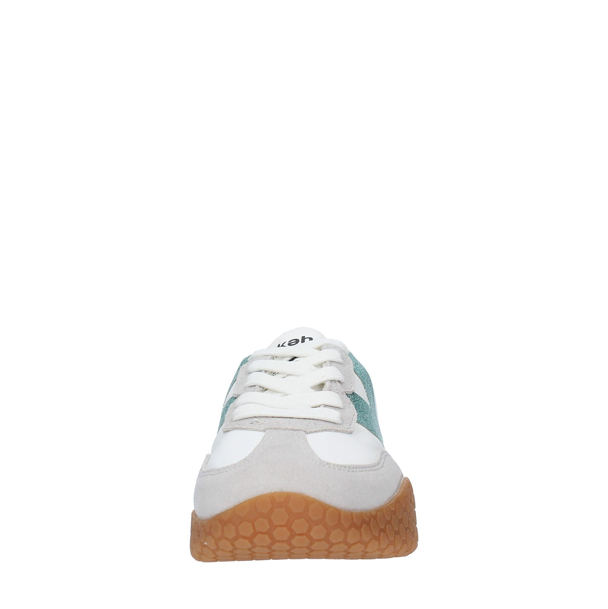 Sneakers in camoscio tessuto e gomma 