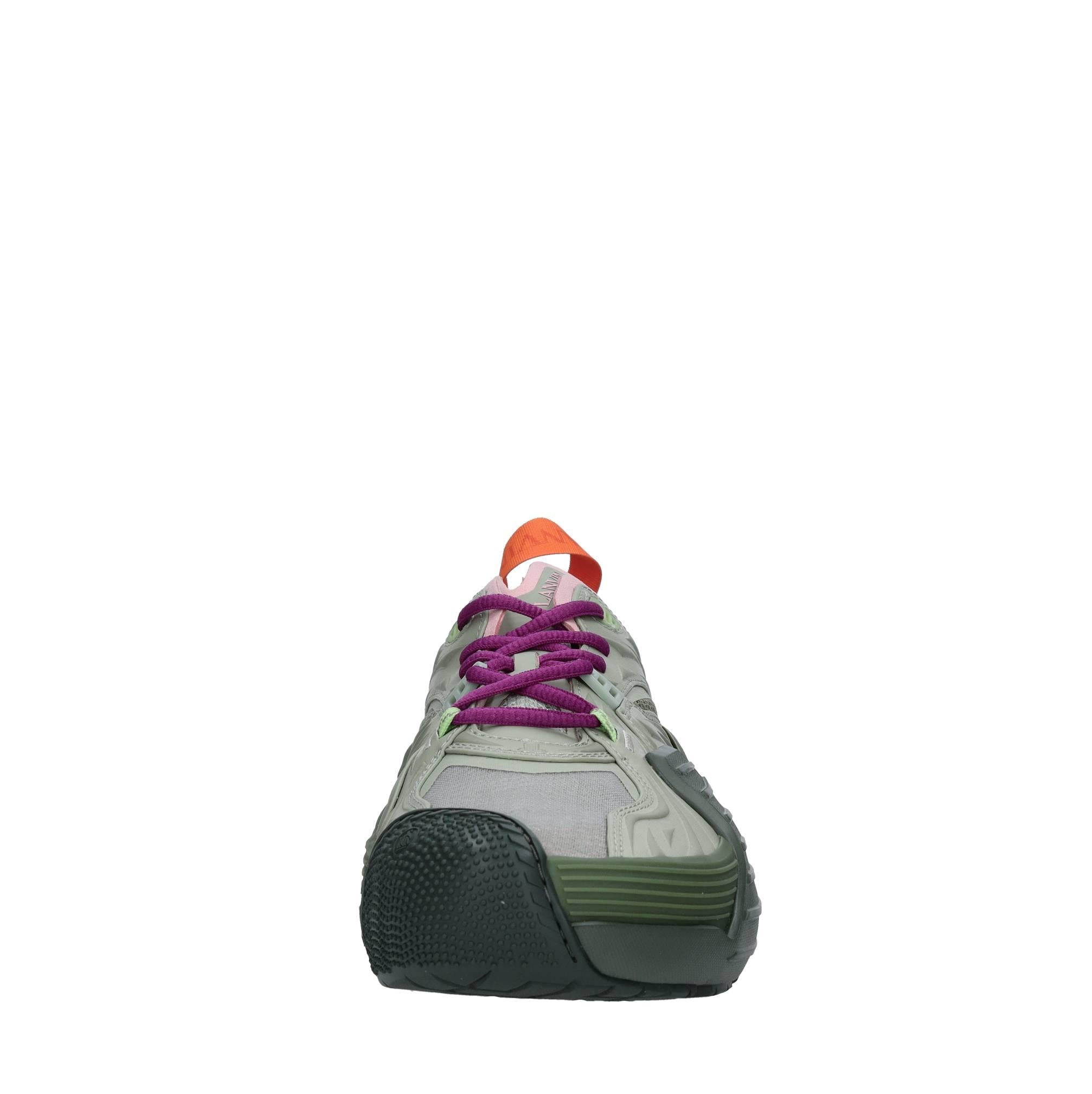 Sneakers multimateriale 