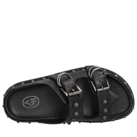 Mules in pelle 