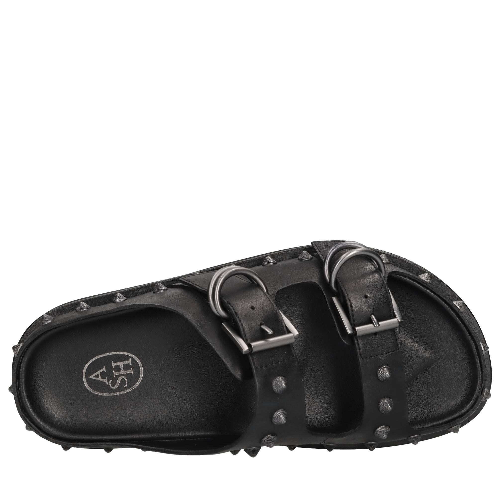 Mules in pelle 