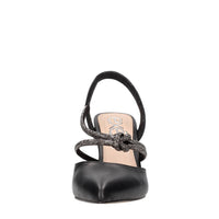 Décolleté slingback modello GARDA in pelle ed ecopelle 