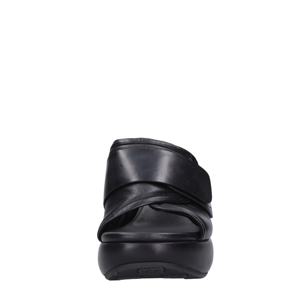 Mules Zeppa in pelle 