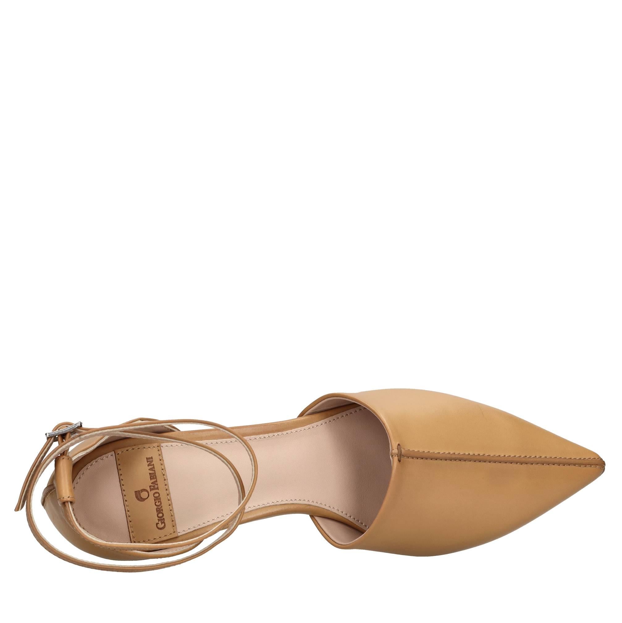 Ballerine in pelle 