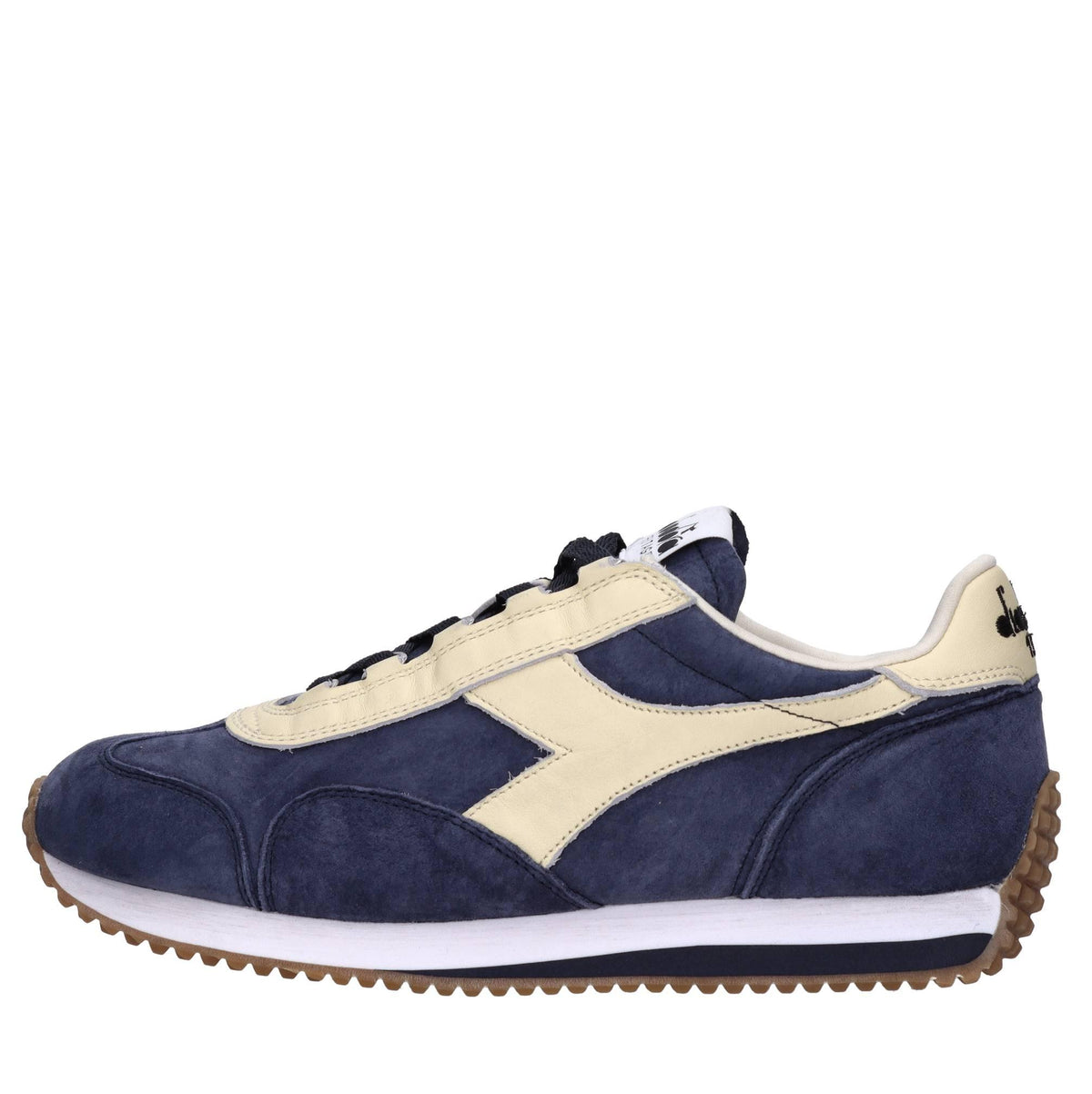 Sneakers modello HERITAGE in tessuto e pelle scamosciata 