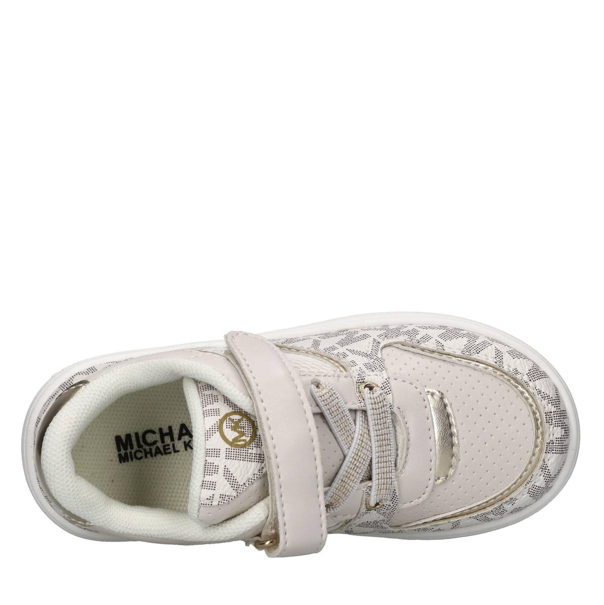 Sneakers in ecopelle e tessuto 