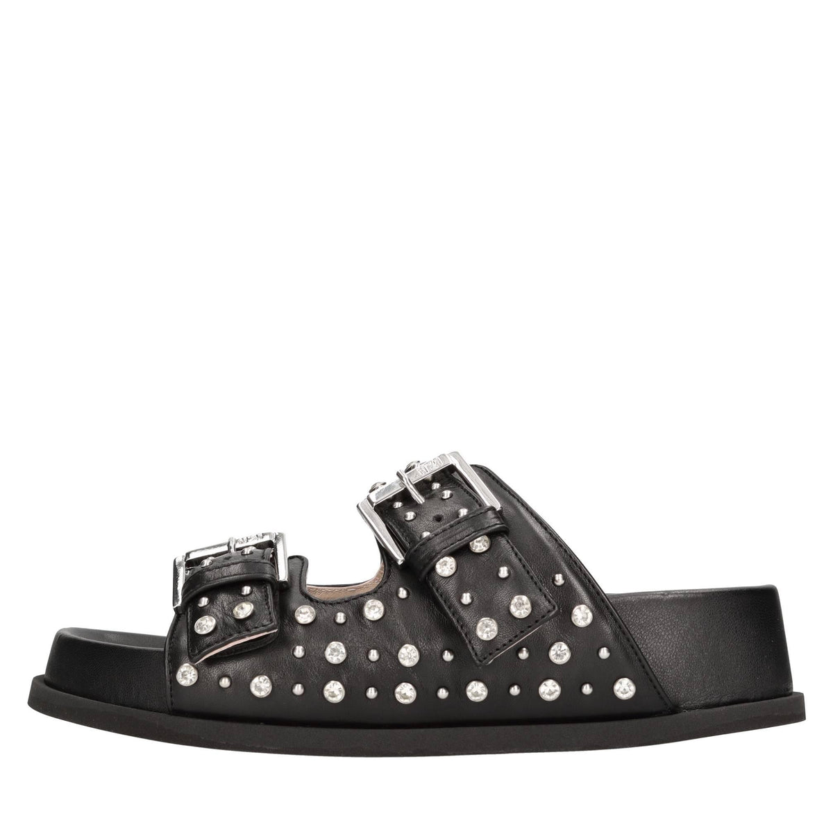 Mules in pelle 