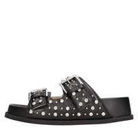 Mules in pelle 