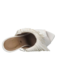 Mules in pelle 