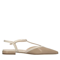 Ballerine slingback in pelle 