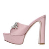 LE SILLA Mules in raso