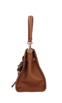 Borsa ROCK POKET MED. in pelle e borchie 