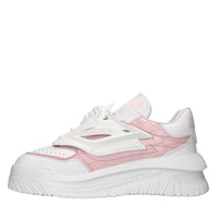 Sneakers in pelle e gomma 