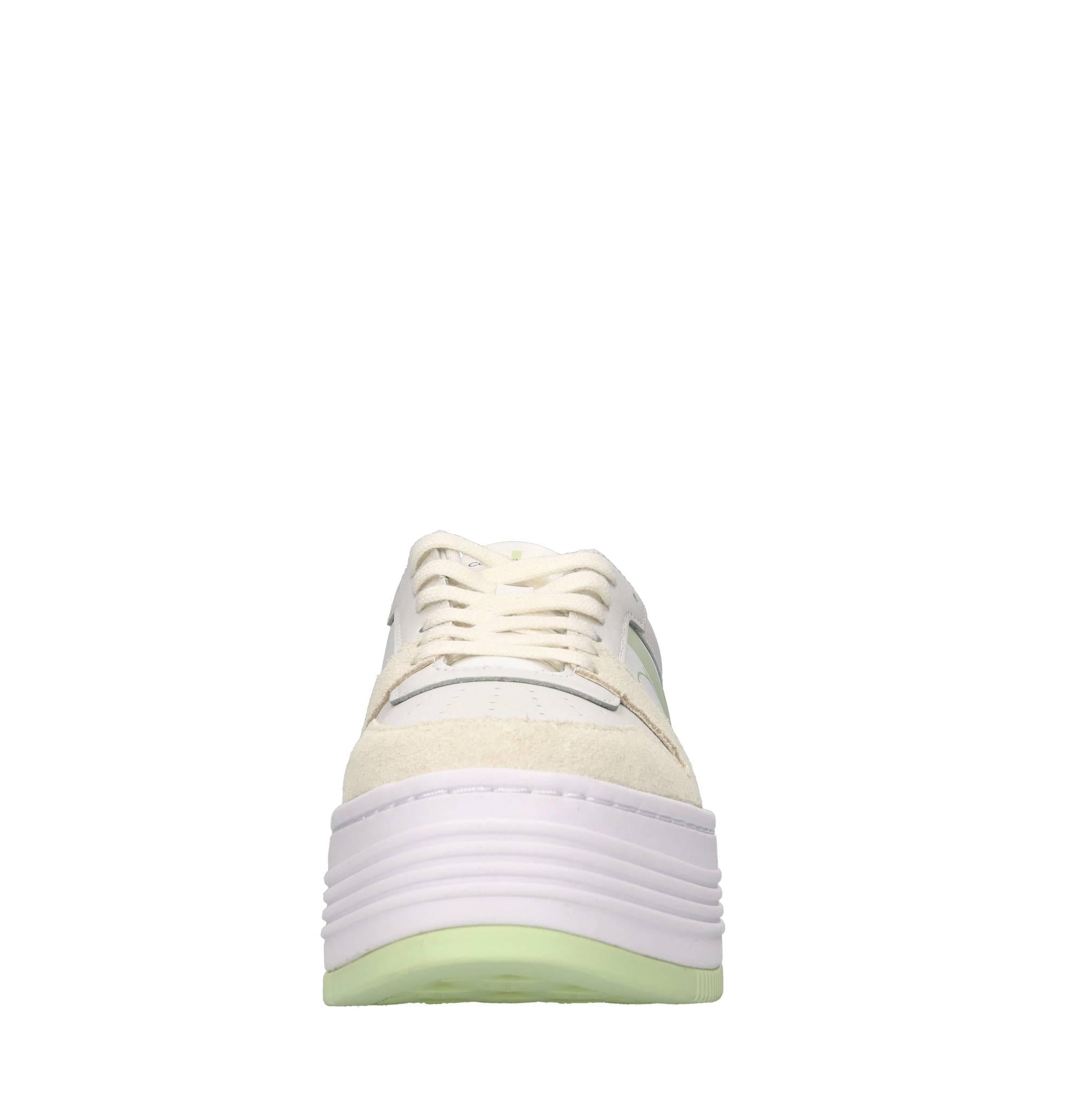 Sneakers in pelle e camoscio 
