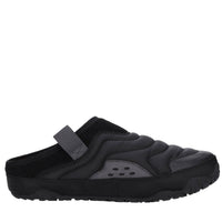 Sabot in tessuto ed ecopelle 