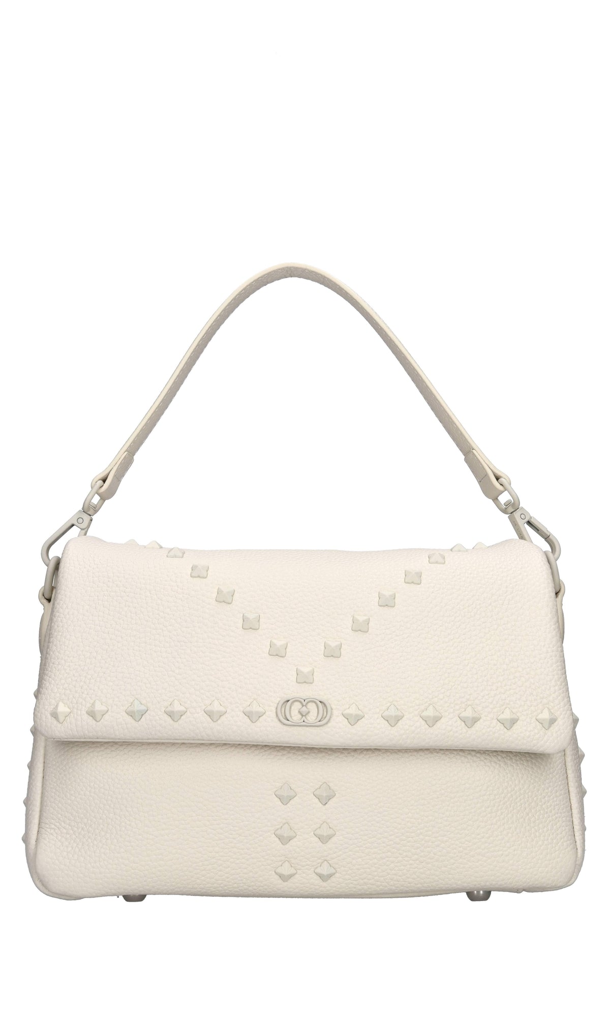 Borsa Frivolous in pelle e borchie 