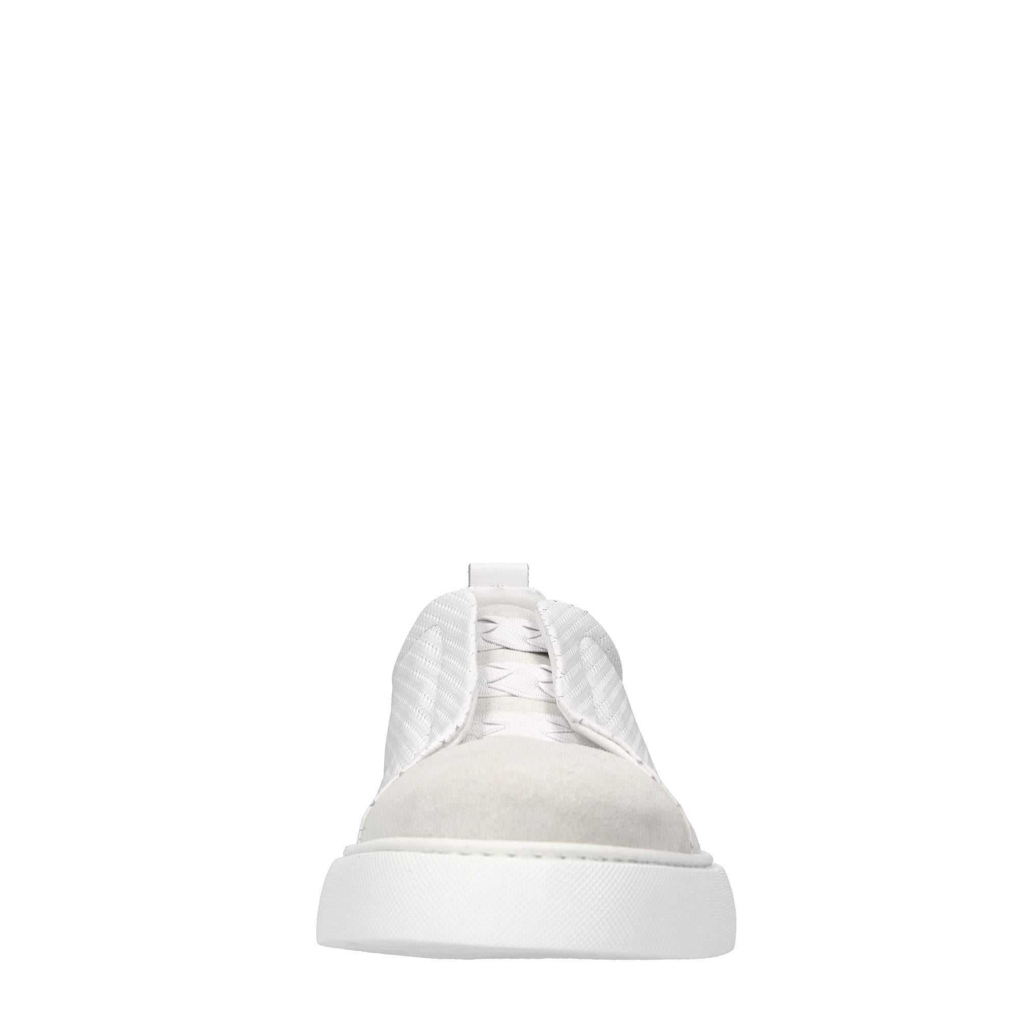 Slip-on in pelle e camoscio 