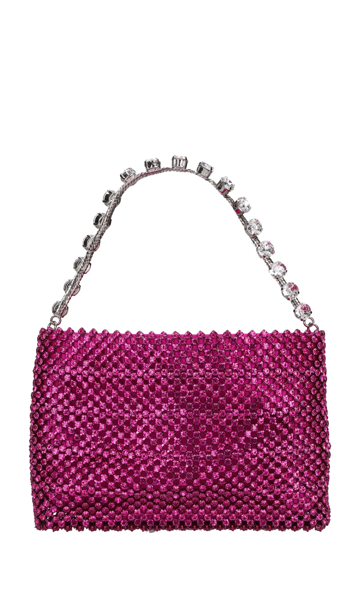Borsa modello AURORA in tessuto e strass 
