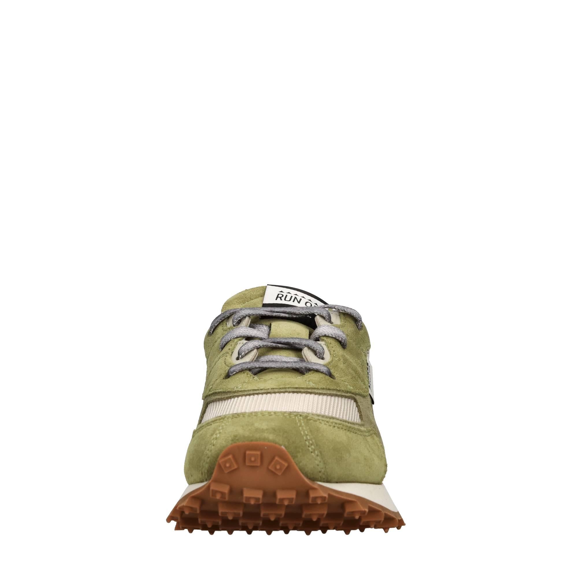 Sneakers modello MUSK W in camoscio e tessuto 