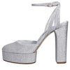 CASADEI Décolleté slingback glitter