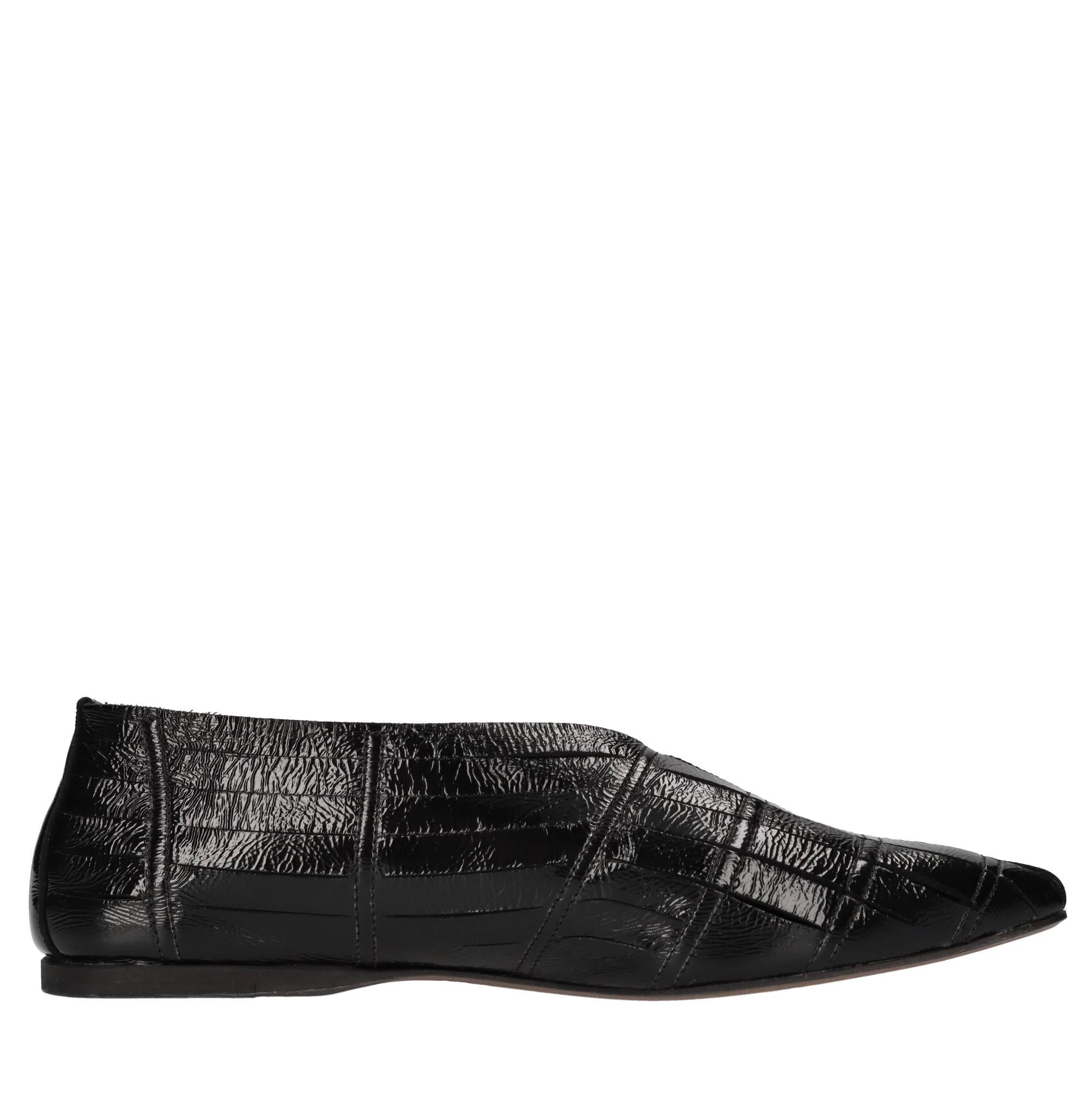 Ballerine in pelle 