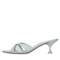 Mules in pelle 