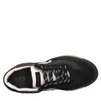 Sneakers S-Wave sport in tessuto ed eco-camoscio 