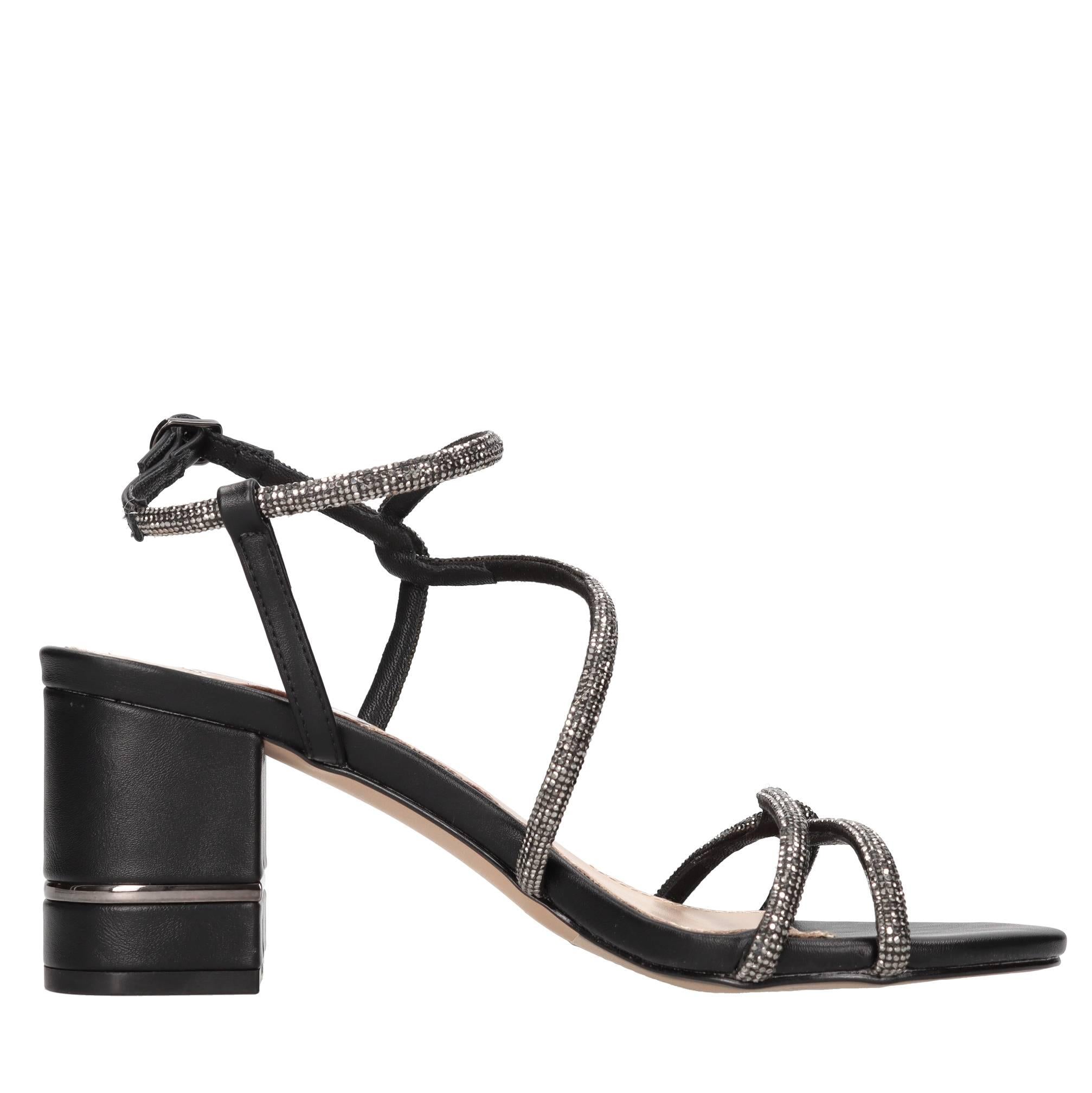 Sandali modello PENNY in pelle ed ecopelle 