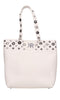 JOHN RICHMOND Faux leather bag with studs