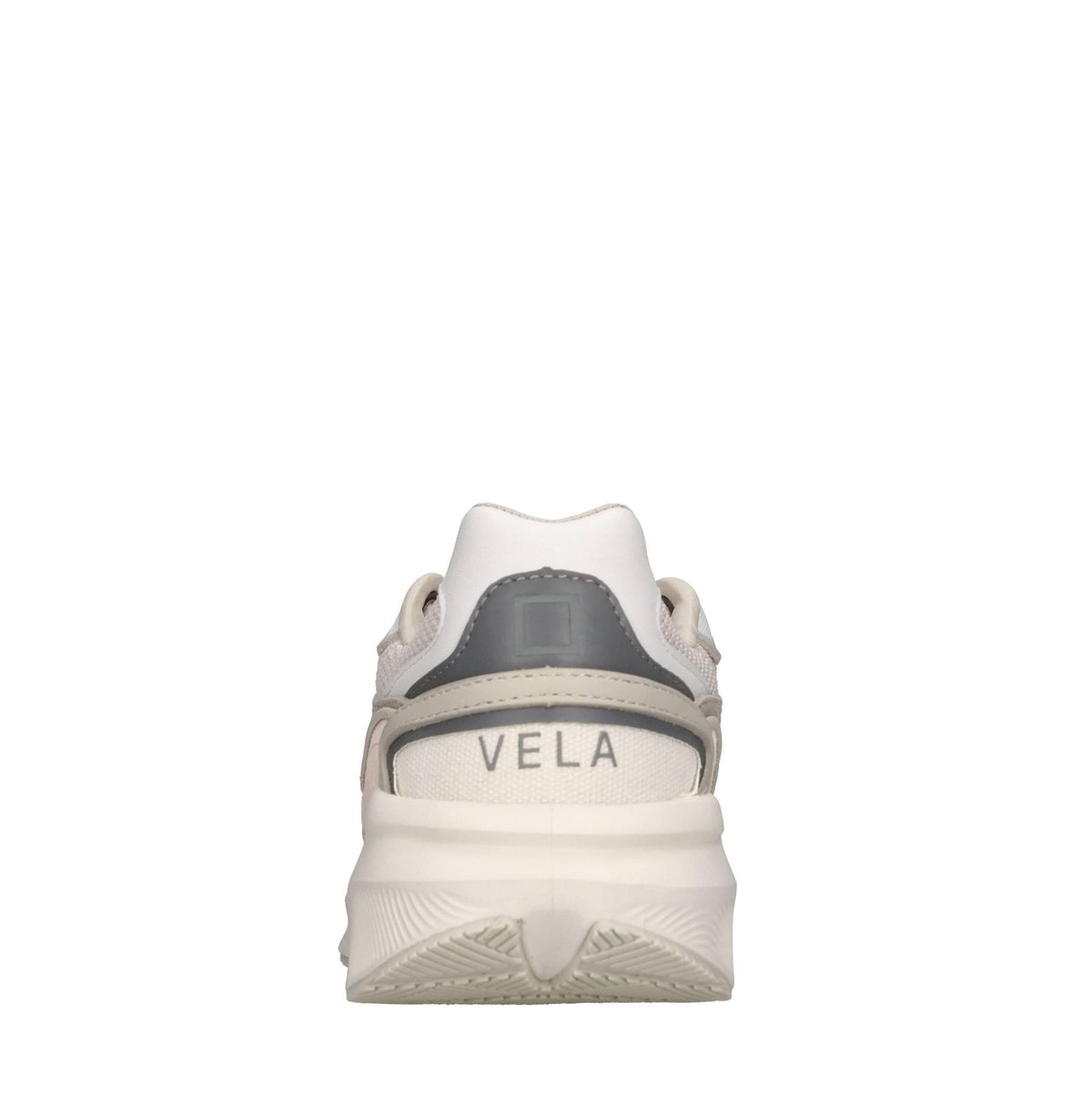 Sneakers in pelle e tessuto 