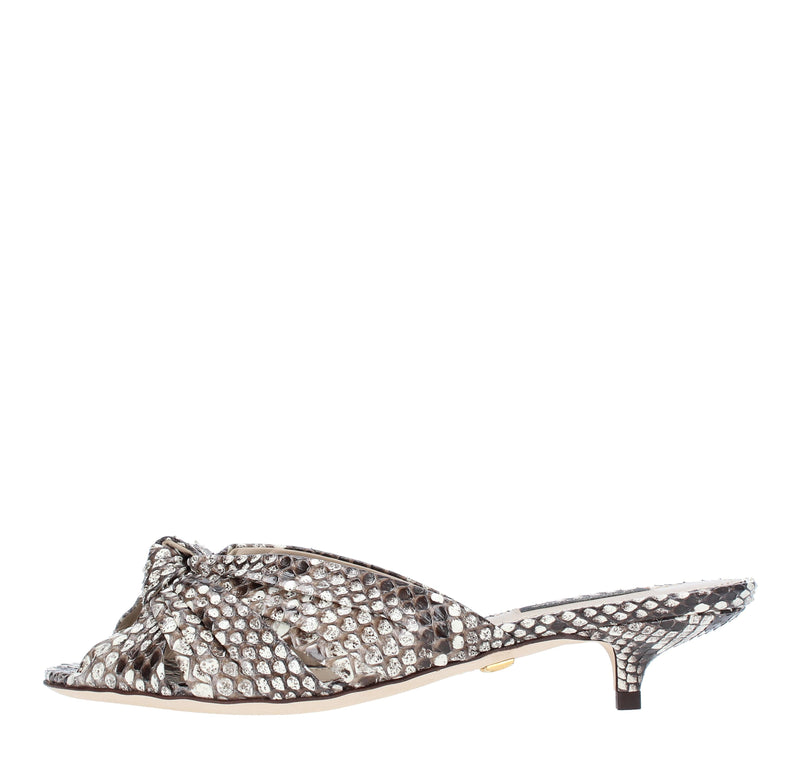 Mules in pitone 