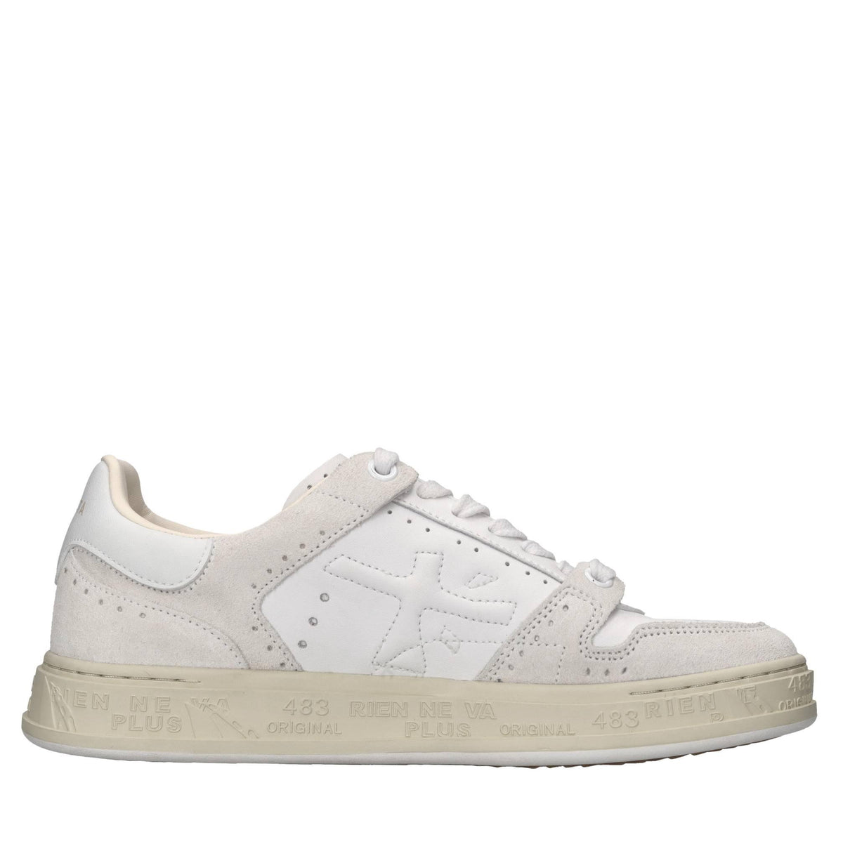 Sneakers in pelle ed ecopelle 