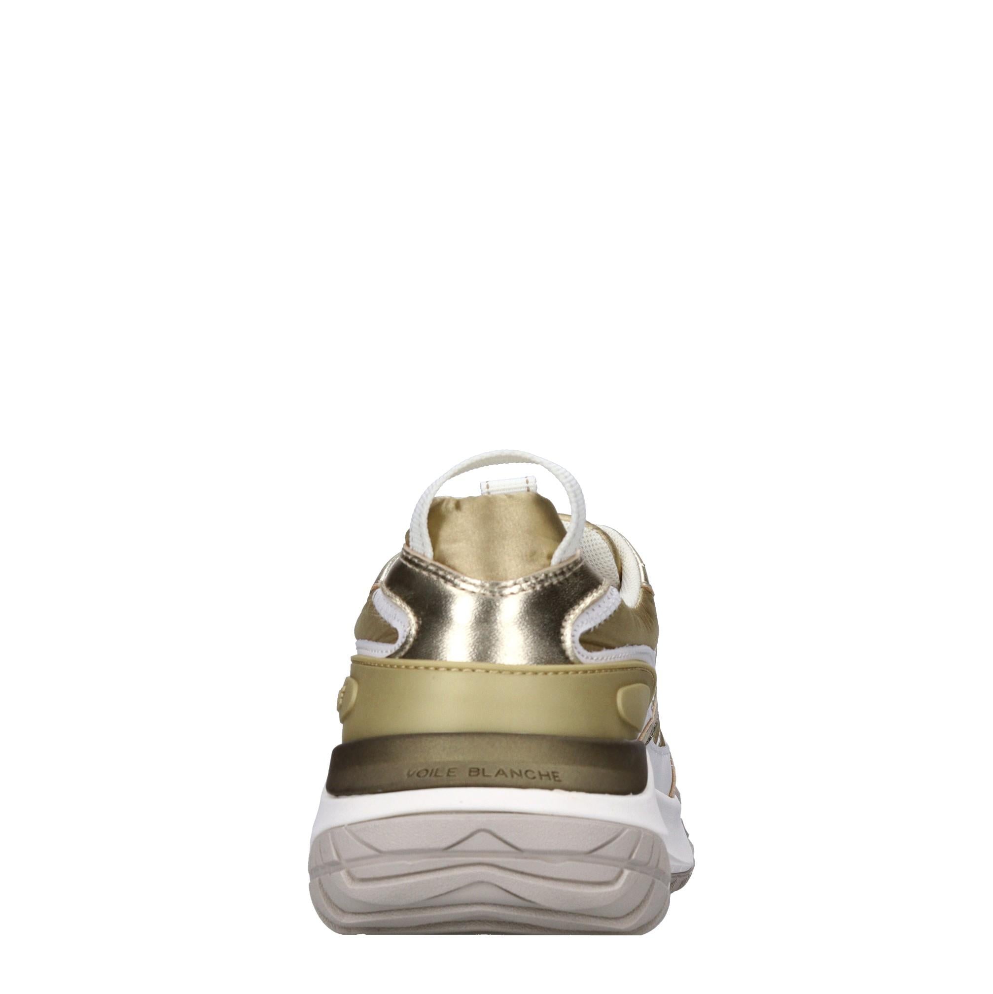 Sneakers in pelle ecopelle e tessuto 