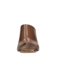 Mules Knot in pelle 