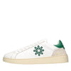 MANUEL RITZ Leather and fabric sneakers