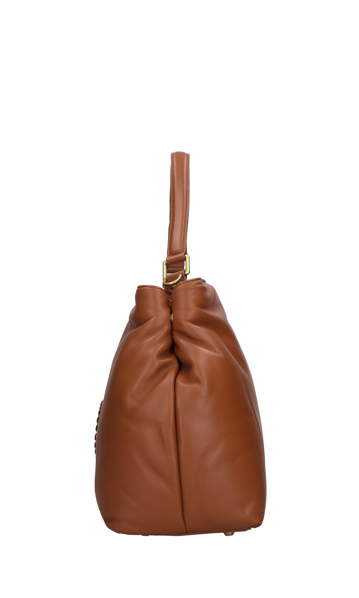 Borsa WOVEN LOGO in pelle 