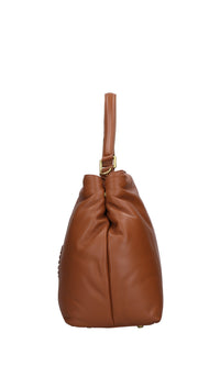 Borsa WOVEN LOGO in pelle 