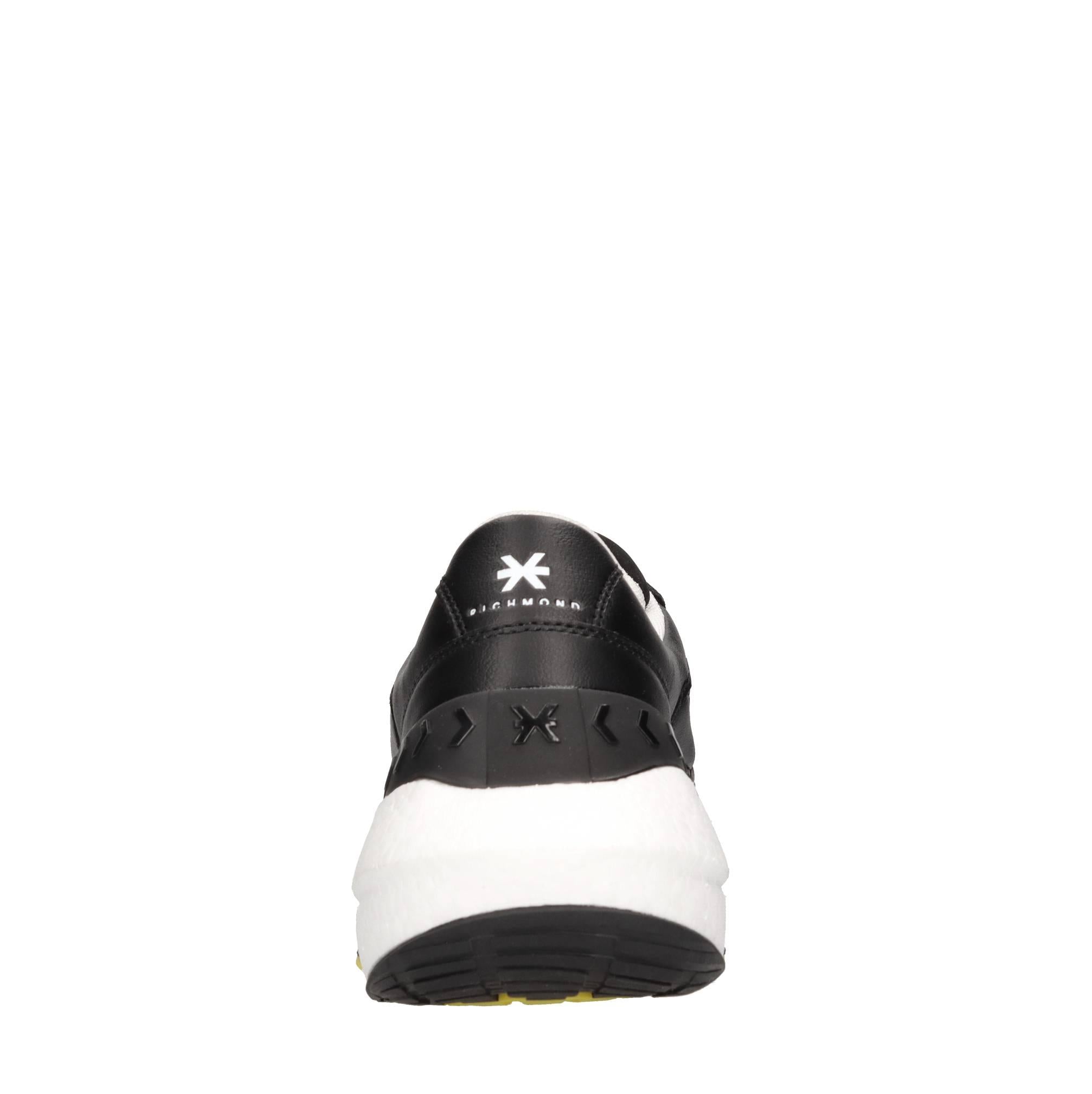 Sneakers in ecopelle e tessuto 