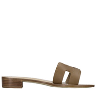 Mules in pelle 