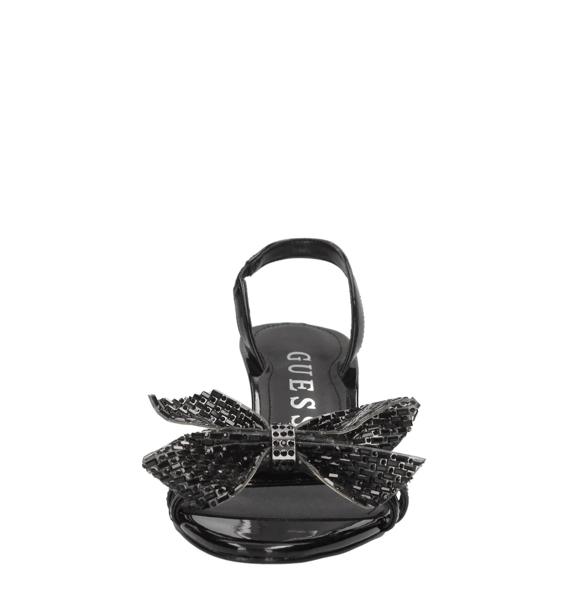 Sandali in ecopelle e strass 