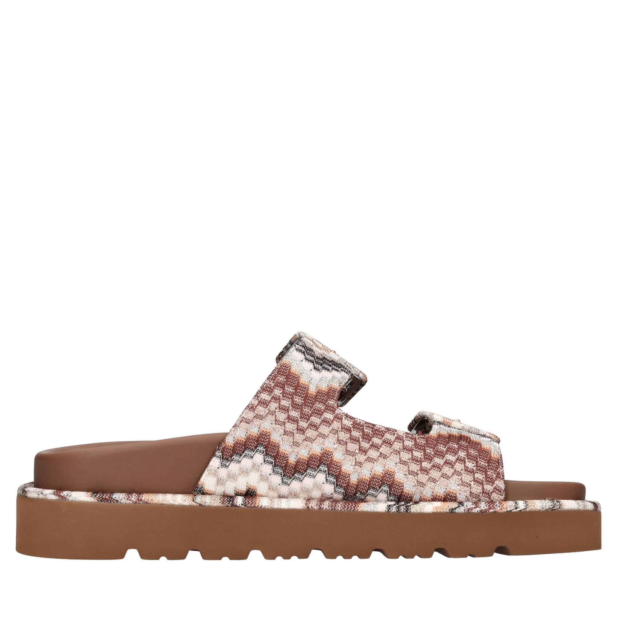 Mules modello CLEA in tessuto 