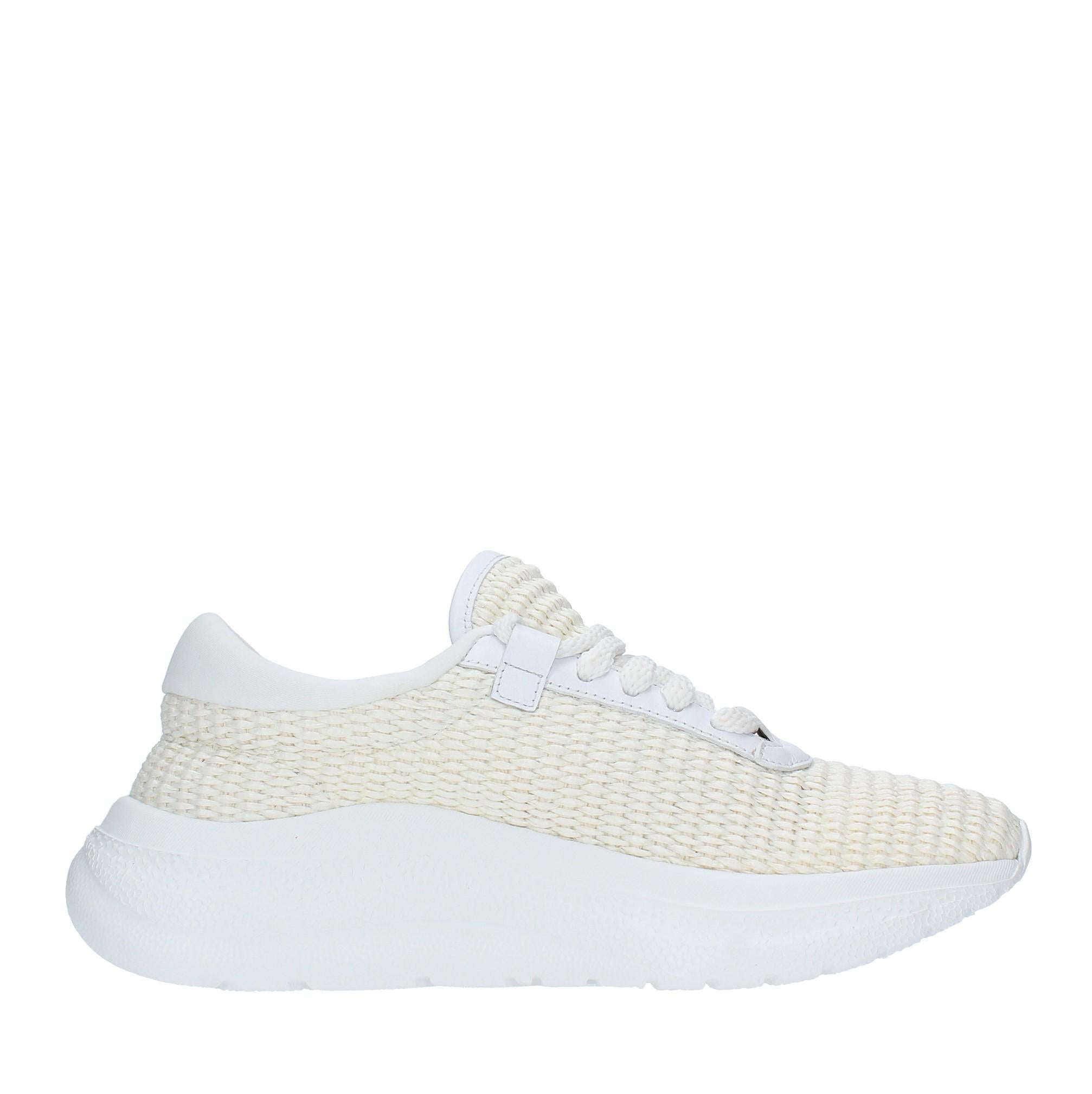 Sneakers CASADEI modello MIA in pelle e rafia 
