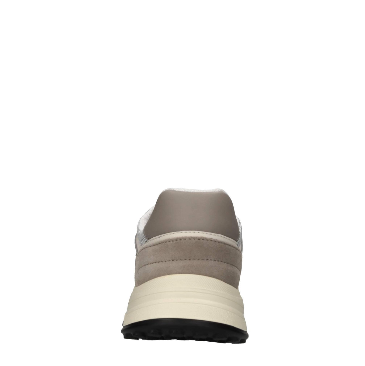 Sneakers in camoscio pelle e tessuto 