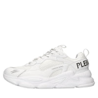 Sneakers in ecopelle e tessuto 